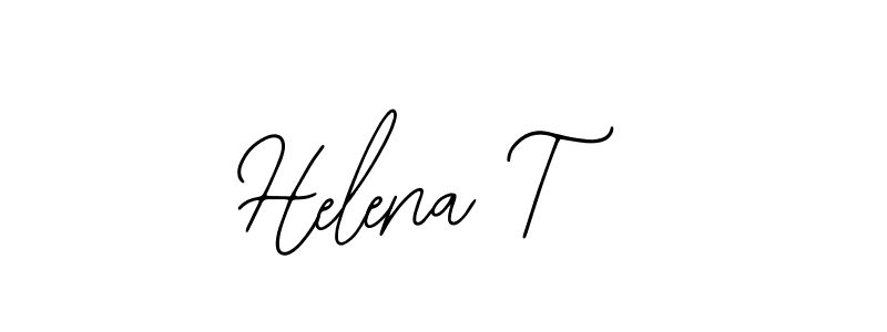 It looks lik you need a new signature style for name Helena T. Design unique handwritten (Bearetta-2O07w) signature with our free signature maker in just a few clicks. Helena T signature style 12 images and pictures png