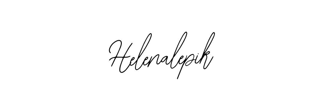 Also we have Helenalepik name is the best signature style. Create professional handwritten signature collection using Bearetta-2O07w autograph style. Helenalepik signature style 12 images and pictures png