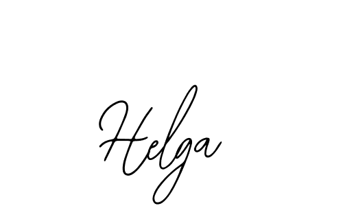 Use a signature maker to create a handwritten signature online. With this signature software, you can design (Bearetta-2O07w) your own signature for name Helga. Helga signature style 12 images and pictures png