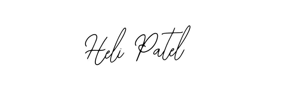 Create a beautiful signature design for name Heli Patel. With this signature (Bearetta-2O07w) fonts, you can make a handwritten signature for free. Heli Patel signature style 12 images and pictures png