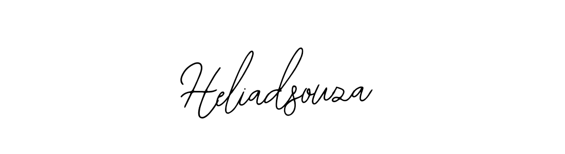 Create a beautiful signature design for name Heliadsouza. With this signature (Bearetta-2O07w) fonts, you can make a handwritten signature for free. Heliadsouza signature style 12 images and pictures png