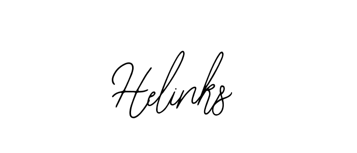 How to make Helinks signature? Bearetta-2O07w is a professional autograph style. Create handwritten signature for Helinks name. Helinks signature style 12 images and pictures png