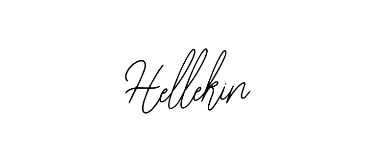 Design your own signature with our free online signature maker. With this signature software, you can create a handwritten (Bearetta-2O07w) signature for name Hellekin. Hellekin signature style 12 images and pictures png