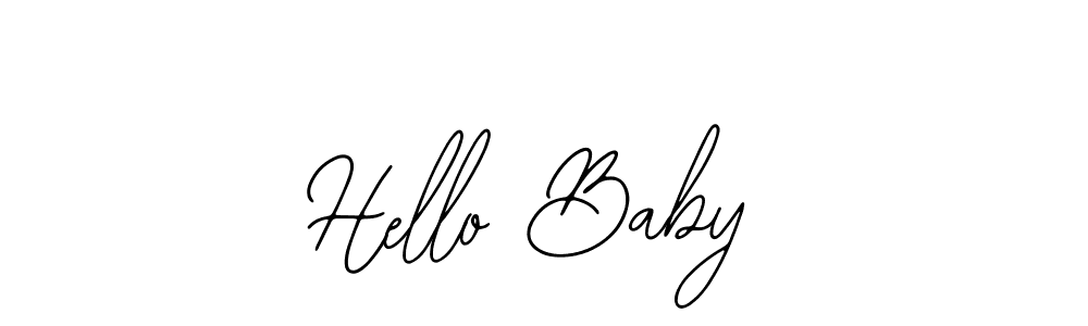 Make a short Hello Baby signature style. Manage your documents anywhere anytime using Bearetta-2O07w. Create and add eSignatures, submit forms, share and send files easily. Hello Baby signature style 12 images and pictures png