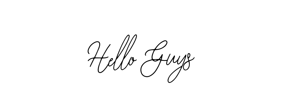 Hello Guys stylish signature style. Best Handwritten Sign (Bearetta-2O07w) for my name. Handwritten Signature Collection Ideas for my name Hello Guys. Hello Guys signature style 12 images and pictures png