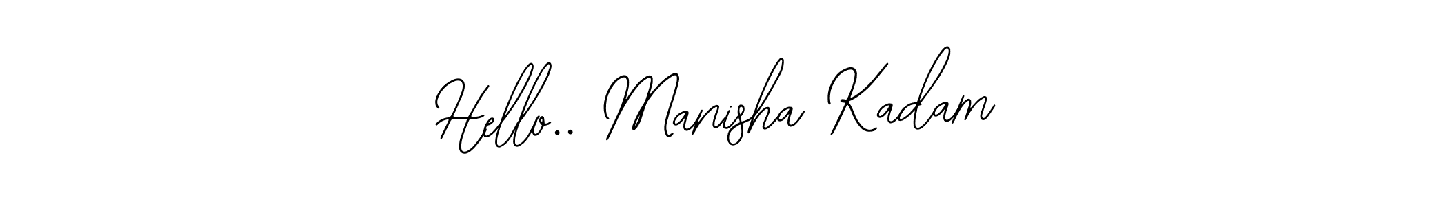 You can use this online signature creator to create a handwritten signature for the name Hello.. Manisha Kadam. This is the best online autograph maker. Hello.. Manisha Kadam signature style 12 images and pictures png