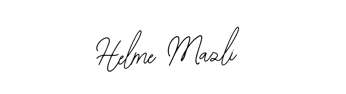 How to make Helme Mazli signature? Bearetta-2O07w is a professional autograph style. Create handwritten signature for Helme Mazli name. Helme Mazli signature style 12 images and pictures png