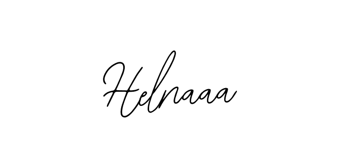 Use a signature maker to create a handwritten signature online. With this signature software, you can design (Bearetta-2O07w) your own signature for name Helnaaa. Helnaaa signature style 12 images and pictures png