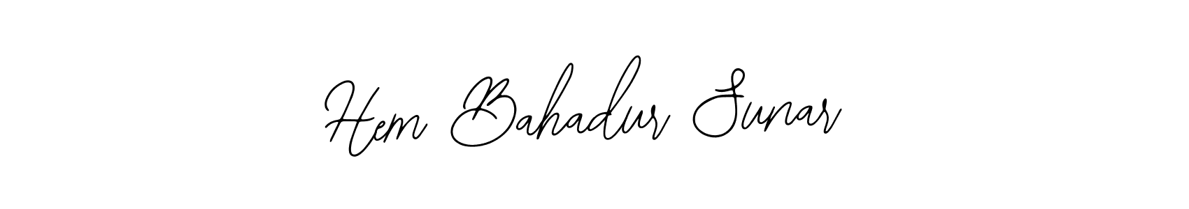 It looks lik you need a new signature style for name Hem Bahadur Sunar. Design unique handwritten (Bearetta-2O07w) signature with our free signature maker in just a few clicks. Hem Bahadur Sunar signature style 12 images and pictures png