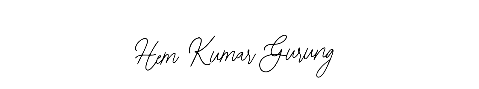 Once you've used our free online signature maker to create your best signature Bearetta-2O07w style, it's time to enjoy all of the benefits that Hem Kumar Gurung name signing documents. Hem Kumar Gurung signature style 12 images and pictures png