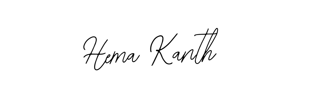 How to make Hema Kanth signature? Bearetta-2O07w is a professional autograph style. Create handwritten signature for Hema Kanth name. Hema Kanth signature style 12 images and pictures png