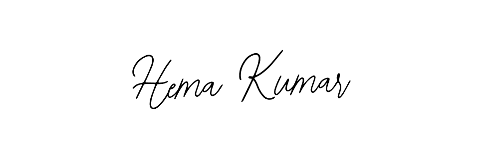 How to make Hema Kumar name signature. Use Bearetta-2O07w style for creating short signs online. This is the latest handwritten sign. Hema Kumar signature style 12 images and pictures png