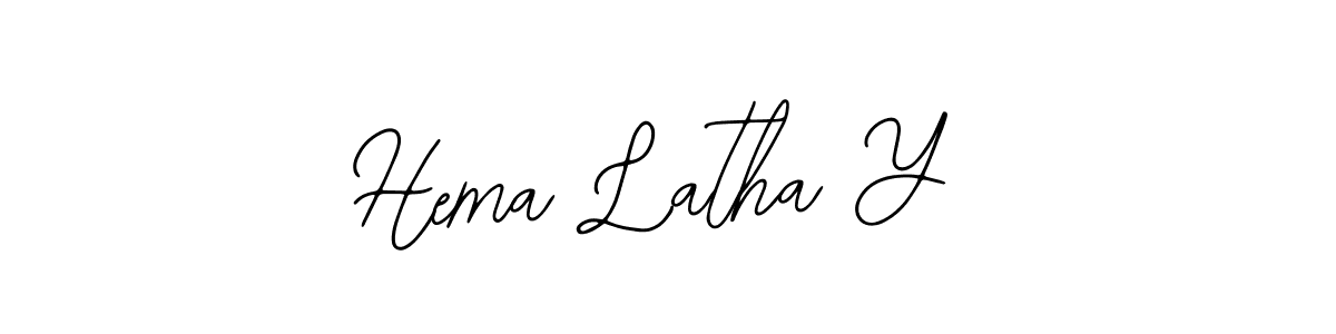 Hema Latha Y stylish signature style. Best Handwritten Sign (Bearetta-2O07w) for my name. Handwritten Signature Collection Ideas for my name Hema Latha Y. Hema Latha Y signature style 12 images and pictures png