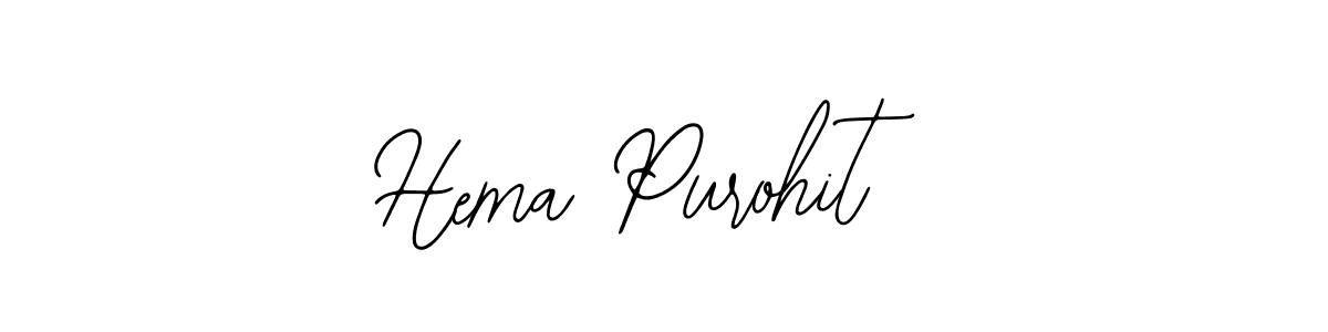 Create a beautiful signature design for name Hema Purohit. With this signature (Bearetta-2O07w) fonts, you can make a handwritten signature for free. Hema Purohit signature style 12 images and pictures png