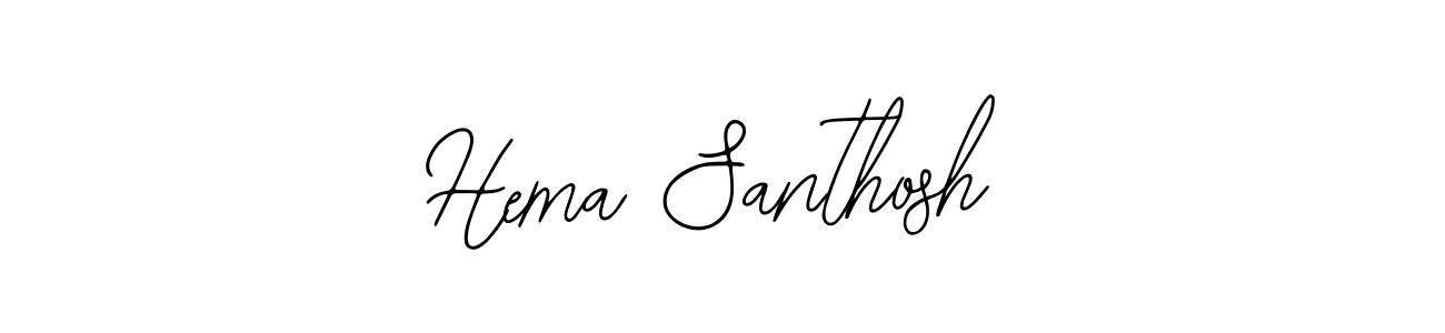 Make a short Hema Santhosh signature style. Manage your documents anywhere anytime using Bearetta-2O07w. Create and add eSignatures, submit forms, share and send files easily. Hema Santhosh signature style 12 images and pictures png