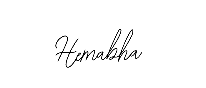 Bearetta-2O07w is a professional signature style that is perfect for those who want to add a touch of class to their signature. It is also a great choice for those who want to make their signature more unique. Get Hemabha name to fancy signature for free. Hemabha signature style 12 images and pictures png