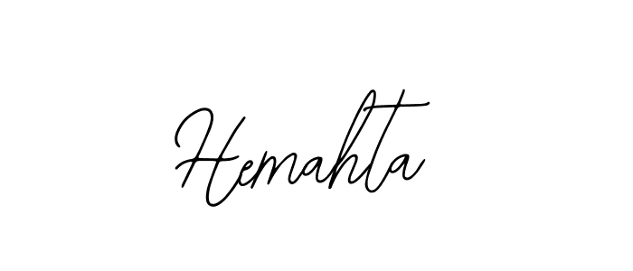 if you are searching for the best signature style for your name Hemahta. so please give up your signature search. here we have designed multiple signature styles  using Bearetta-2O07w. Hemahta signature style 12 images and pictures png