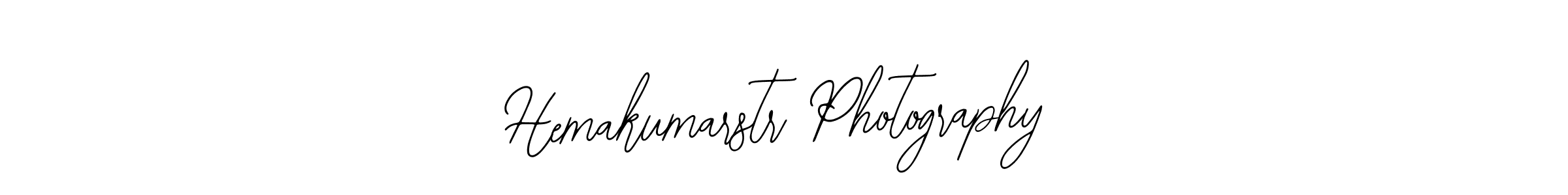 Also we have Hemakumarstr Photography name is the best signature style. Create professional handwritten signature collection using Bearetta-2O07w autograph style. Hemakumarstr Photography signature style 12 images and pictures png
