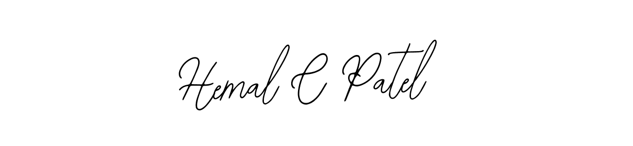 How to Draw Hemal C Patel signature style? Bearetta-2O07w is a latest design signature styles for name Hemal C Patel. Hemal C Patel signature style 12 images and pictures png