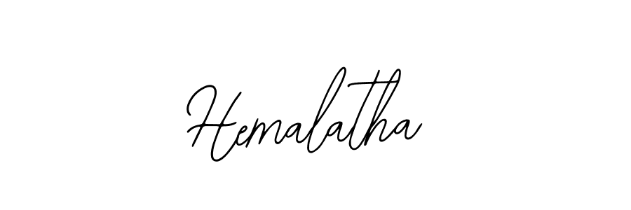 Once you've used our free online signature maker to create your best signature Bearetta-2O07w style, it's time to enjoy all of the benefits that Hemalatha name signing documents. Hemalatha signature style 12 images and pictures png