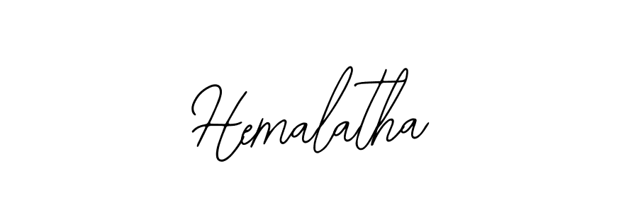 Bearetta-2O07w is a professional signature style that is perfect for those who want to add a touch of class to their signature. It is also a great choice for those who want to make their signature more unique. Get Hemalatha name to fancy signature for free. Hemalatha signature style 12 images and pictures png