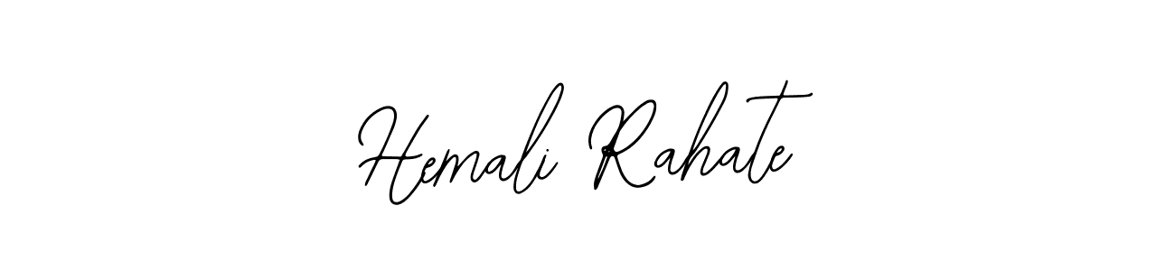 Make a beautiful signature design for name Hemali Rahate. With this signature (Bearetta-2O07w) style, you can create a handwritten signature for free. Hemali Rahate signature style 12 images and pictures png