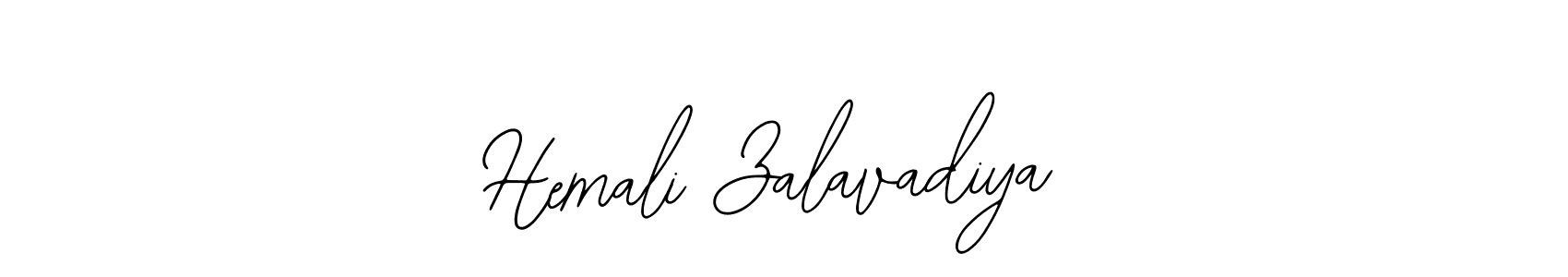 Create a beautiful signature design for name Hemali Zalavadiya. With this signature (Bearetta-2O07w) fonts, you can make a handwritten signature for free. Hemali Zalavadiya signature style 12 images and pictures png