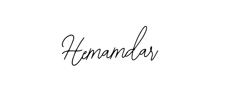 Also we have Hemamdar name is the best signature style. Create professional handwritten signature collection using Bearetta-2O07w autograph style. Hemamdar signature style 12 images and pictures png