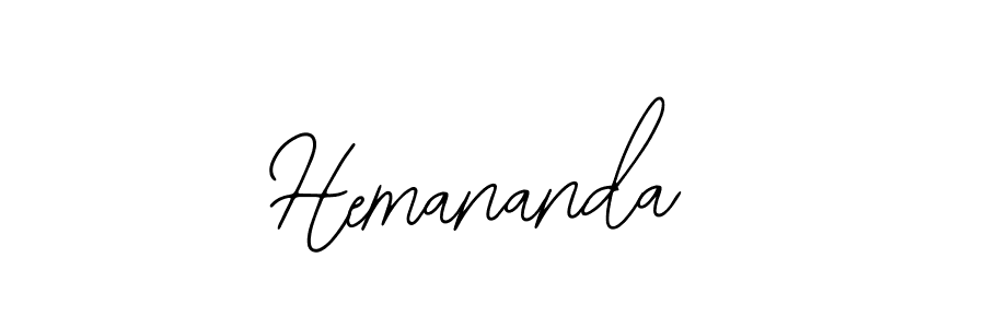 Make a beautiful signature design for name Hemananda. Use this online signature maker to create a handwritten signature for free. Hemananda signature style 12 images and pictures png