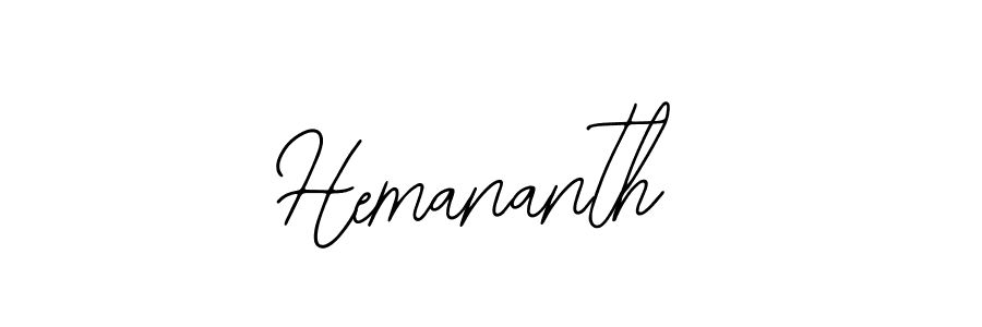 Make a short Hemananth signature style. Manage your documents anywhere anytime using Bearetta-2O07w. Create and add eSignatures, submit forms, share and send files easily. Hemananth signature style 12 images and pictures png