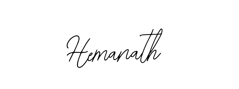 How to make Hemanath signature? Bearetta-2O07w is a professional autograph style. Create handwritten signature for Hemanath name. Hemanath signature style 12 images and pictures png