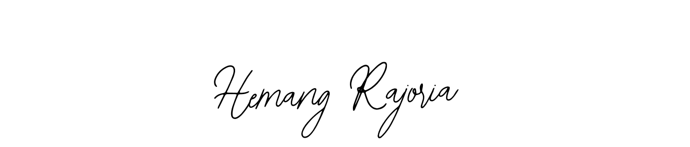 Similarly Bearetta-2O07w is the best handwritten signature design. Signature creator online .You can use it as an online autograph creator for name Hemang Rajoria. Hemang Rajoria signature style 12 images and pictures png