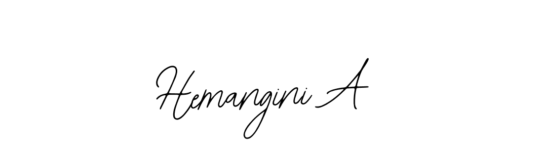 Make a beautiful signature design for name Hemangini A. Use this online signature maker to create a handwritten signature for free. Hemangini A signature style 12 images and pictures png