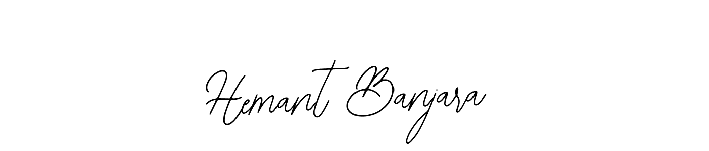 Also we have Hemant Banjara name is the best signature style. Create professional handwritten signature collection using Bearetta-2O07w autograph style. Hemant Banjara signature style 12 images and pictures png