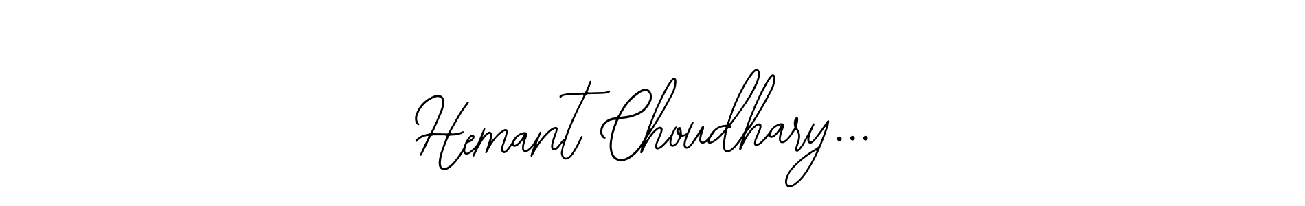 Hemant Choudhary... stylish signature style. Best Handwritten Sign (Bearetta-2O07w) for my name. Handwritten Signature Collection Ideas for my name Hemant Choudhary.... Hemant Choudhary... signature style 12 images and pictures png