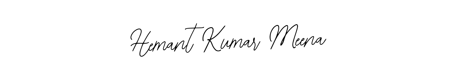 Make a short Hemant Kumar Meena signature style. Manage your documents anywhere anytime using Bearetta-2O07w. Create and add eSignatures, submit forms, share and send files easily. Hemant Kumar Meena signature style 12 images and pictures png