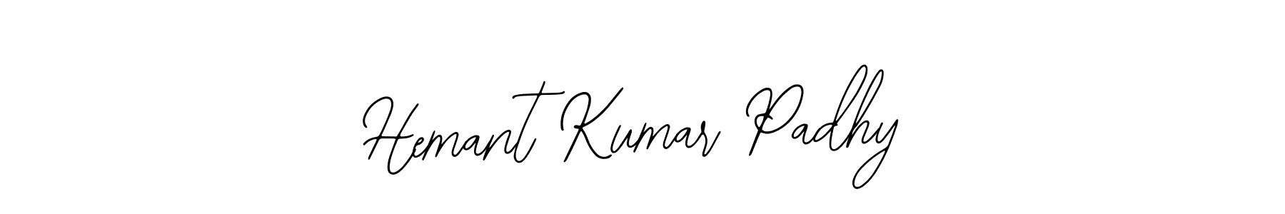 The best way (Bearetta-2O07w) to make a short signature is to pick only two or three words in your name. The name Hemant Kumar Padhy include a total of six letters. For converting this name. Hemant Kumar Padhy signature style 12 images and pictures png