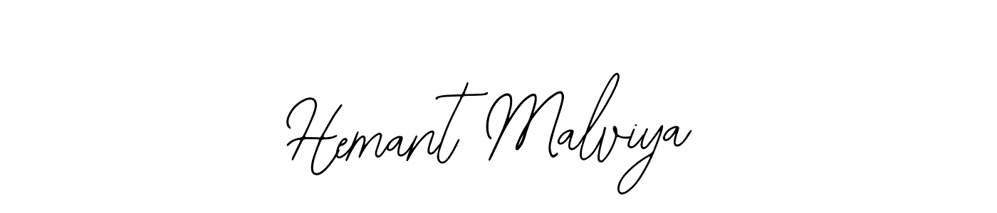 Also we have Hemant Malviya name is the best signature style. Create professional handwritten signature collection using Bearetta-2O07w autograph style. Hemant Malviya signature style 12 images and pictures png