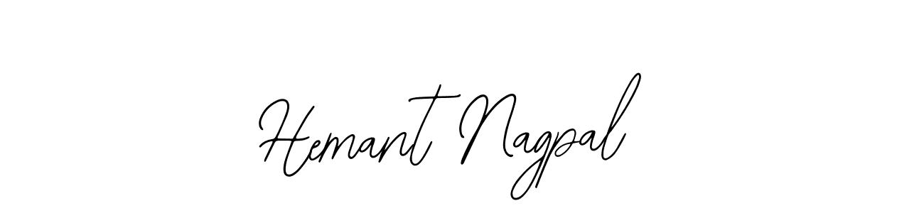 It looks lik you need a new signature style for name Hemant Nagpal. Design unique handwritten (Bearetta-2O07w) signature with our free signature maker in just a few clicks. Hemant Nagpal signature style 12 images and pictures png