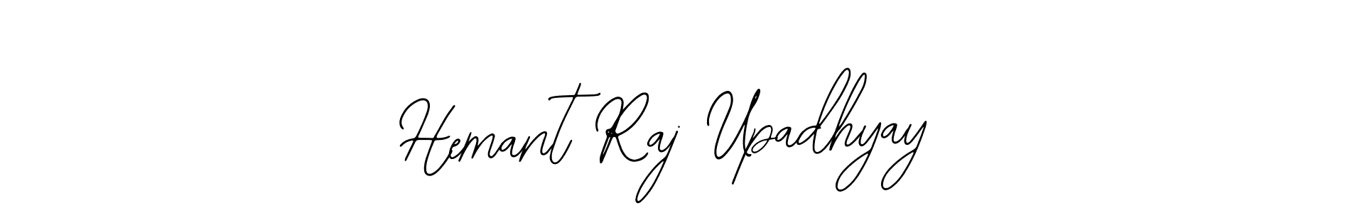 Also You can easily find your signature by using the search form. We will create Hemant Raj Upadhyay name handwritten signature images for you free of cost using Bearetta-2O07w sign style. Hemant Raj Upadhyay signature style 12 images and pictures png