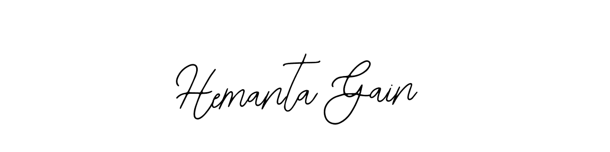 Also we have Hemanta Gain name is the best signature style. Create professional handwritten signature collection using Bearetta-2O07w autograph style. Hemanta Gain signature style 12 images and pictures png