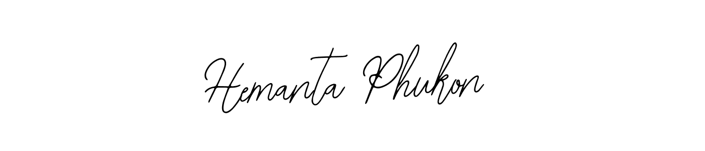 How to make Hemanta Phukon signature? Bearetta-2O07w is a professional autograph style. Create handwritten signature for Hemanta Phukon name. Hemanta Phukon signature style 12 images and pictures png