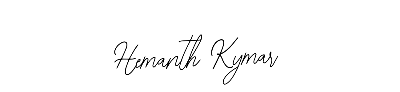 It looks lik you need a new signature style for name Hemanth Kymar. Design unique handwritten (Bearetta-2O07w) signature with our free signature maker in just a few clicks. Hemanth Kymar signature style 12 images and pictures png