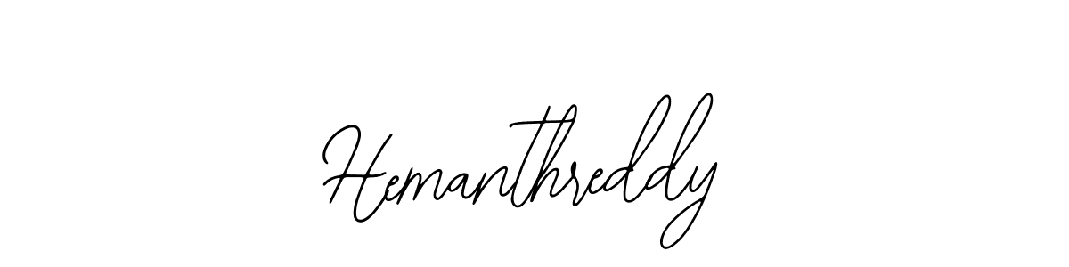 It looks lik you need a new signature style for name Hemanthreddy. Design unique handwritten (Bearetta-2O07w) signature with our free signature maker in just a few clicks. Hemanthreddy signature style 12 images and pictures png