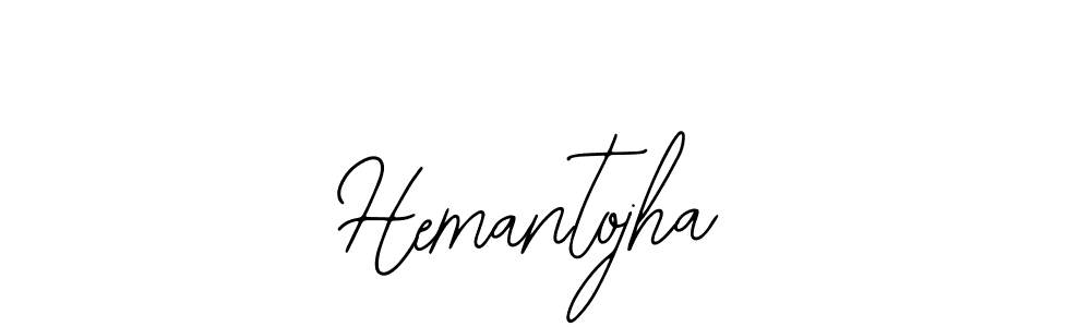 You should practise on your own different ways (Bearetta-2O07w) to write your name (Hemantojha) in signature. don't let someone else do it for you. Hemantojha signature style 12 images and pictures png