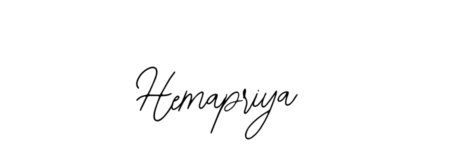 Also we have Hemapriya name is the best signature style. Create professional handwritten signature collection using Bearetta-2O07w autograph style. Hemapriya signature style 12 images and pictures png