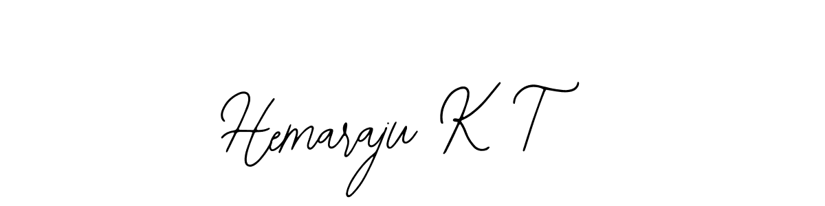 Bearetta-2O07w is a professional signature style that is perfect for those who want to add a touch of class to their signature. It is also a great choice for those who want to make their signature more unique. Get Hemaraju K T name to fancy signature for free. Hemaraju K T signature style 12 images and pictures png