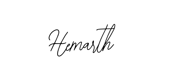 Bearetta-2O07w is a professional signature style that is perfect for those who want to add a touch of class to their signature. It is also a great choice for those who want to make their signature more unique. Get Hemarth name to fancy signature for free. Hemarth signature style 12 images and pictures png