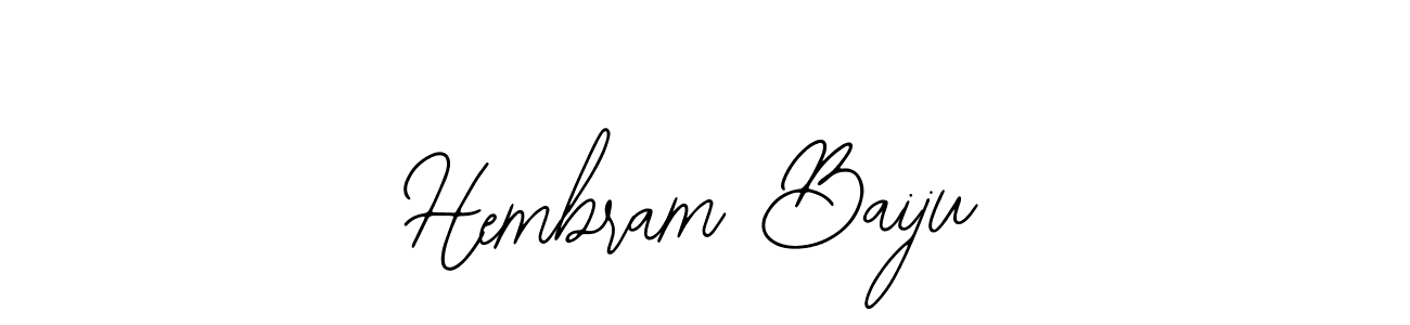 Make a beautiful signature design for name Hembram Baiju. Use this online signature maker to create a handwritten signature for free. Hembram Baiju signature style 12 images and pictures png