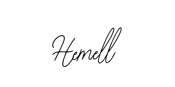 Bearetta-2O07w is a professional signature style that is perfect for those who want to add a touch of class to their signature. It is also a great choice for those who want to make their signature more unique. Get Hemell name to fancy signature for free. Hemell signature style 12 images and pictures png